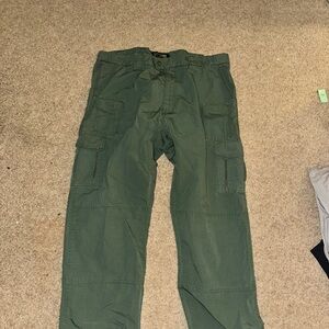 Men's Olive Cargo Pants